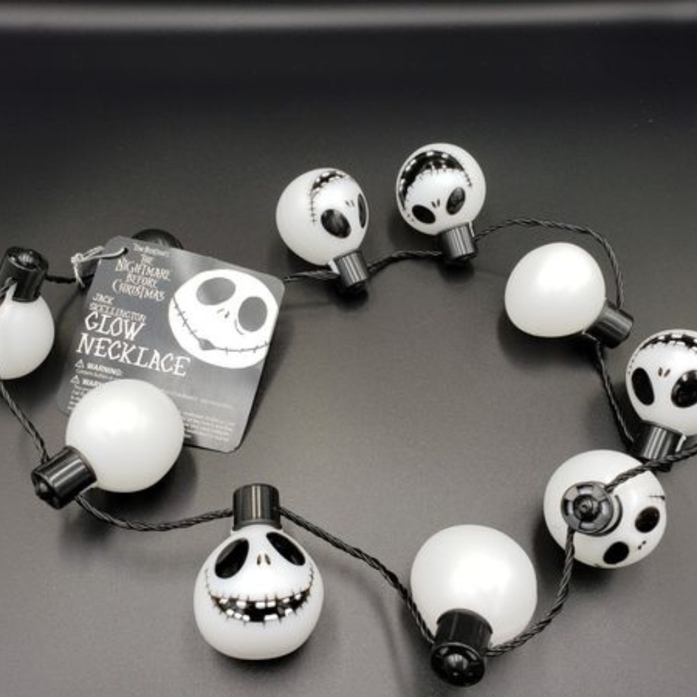 Nightmare Before Christmas Light necklace